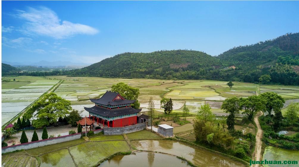 游山玩水,航拍江西峡江小镇水边风光-水边镇是江西省峡江县的城关镇.